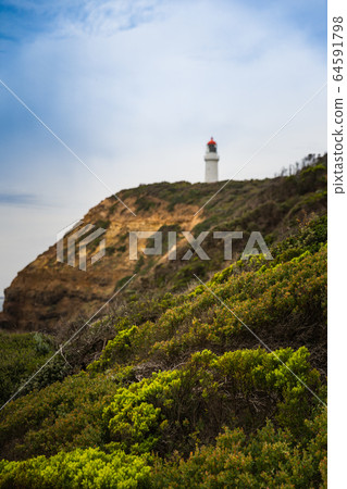 Natural view with lighthouse in Mornington Natural view with lighthouse in Mornington 64591798