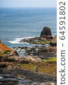 View of Pulpit rock at Cape Schanck in in 64591802