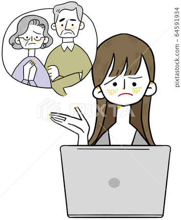 信息女性老年人 64591934