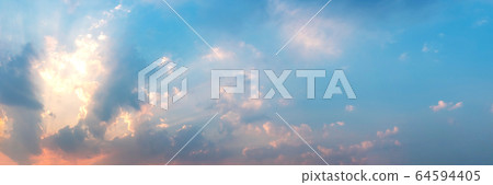 Panorama of Dramatic vibrant color. Panorama of Dramatic vibrant color. 64594405