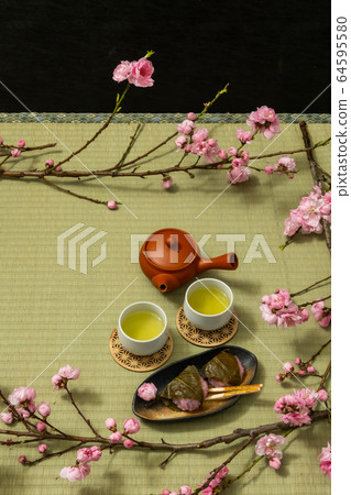 Japanese tea green tea made in Japan 64595580