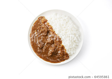 咖哩牛肉燉了很久（向後跳，有陰影） 64595861