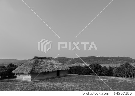 原之地遺址單色[長崎縣壹岐市] 64597199