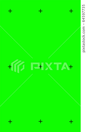 vector illustration of green screen background,... - Stock Illustration  [64597735] - PIXTA