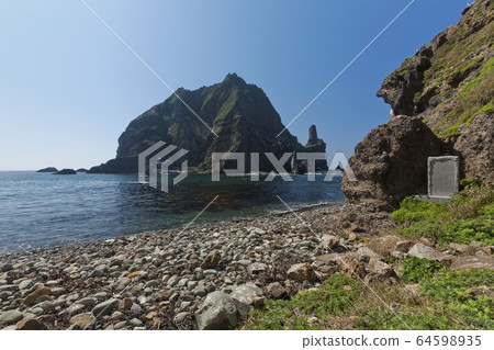 獨島,韓國美麗的火山島 獨島,韓國美麗的火山島 64598935