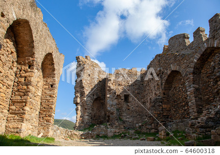 Rastul castle landscape Rastul castle landscape 64600318