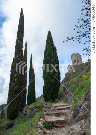 Rastul castle landscape Rastul castle landscape 64600340