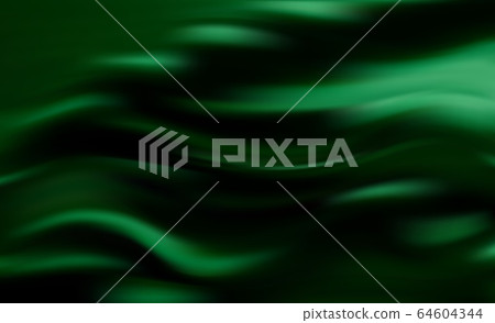 Silk emerald drape for Wallpaper. Green natural background with soft folds Silk emerald drape for Wallpaper. Green natural background with soft folds 64604344