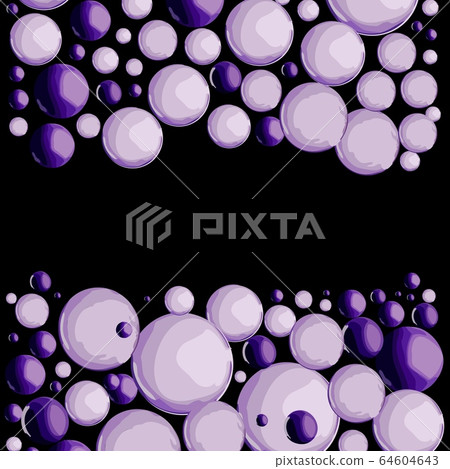 Luxury precious crystal balls purple and lilac 64604643
