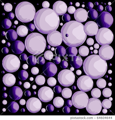 Luxury precious crystal balls purple and lilac 64604644