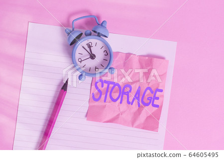 Word writing text Storage. Business concept for 64605495