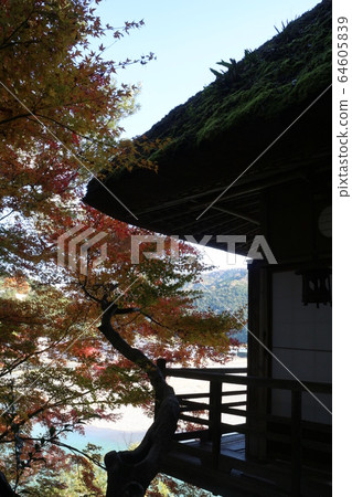 臥龍山莊在秋天的顏色 臥龍山莊在秋天的顏色 64605839