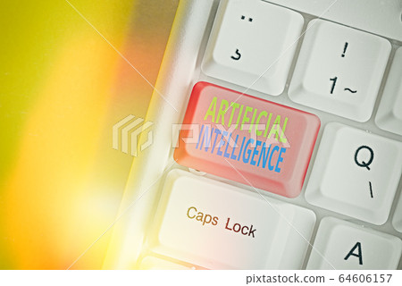 Word writing text Artificial Intelligence 64606157