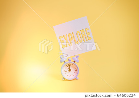 Word writing text Explore. Business concept for Word writing text Explore. Business concept for 64606224