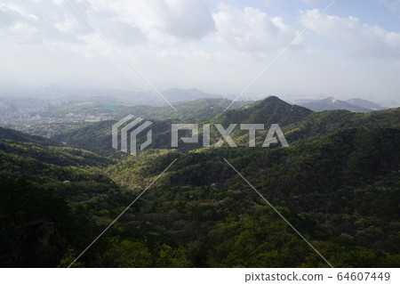 Bukhansan. National Park. Spring 64607449