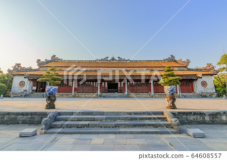 Hue Royal Palace (Nguyen Dynasty Royal Palace Nguyen Dynasty Royal Palace) Hue, Vietnam Hue Royal Palace (Nguyen Dynasty Royal Palace Nguyen Dynasty Royal Palace) Hue, Vietnam 64608557