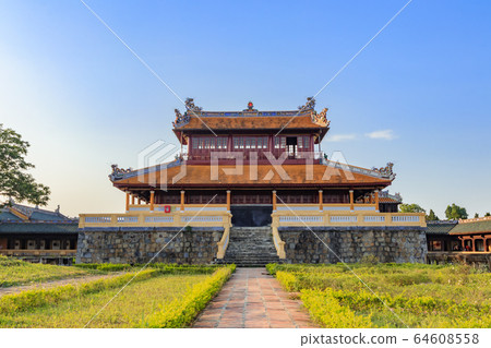 Hue Royal Palace (Nguyen Dynasty Royal Palace Nguyen Dynasty Royal Palace) Hue, Vietnam Hue Royal Palace (Nguyen Dynasty Royal Palace Nguyen Dynasty Royal Palace) Hue, Vietnam 64608558