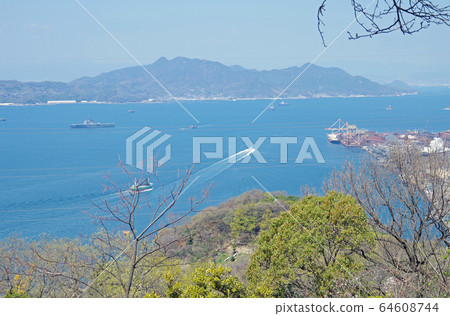 View of Kure Bay from Seto Park in Ondo View of Kure Bay from Seto Park in Ondo 64608744