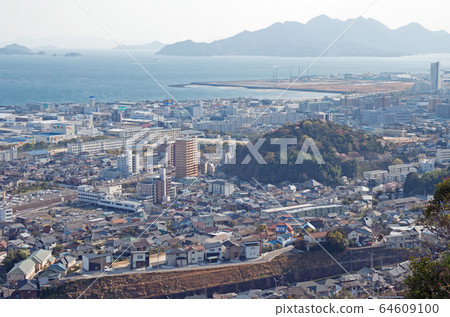A view of Miyajima from the view of Suzugamine Park A view of Miyajima from the view of Suzugamine Park 64609100