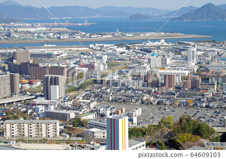 鈴鹿谷公園的草津景色 64609103