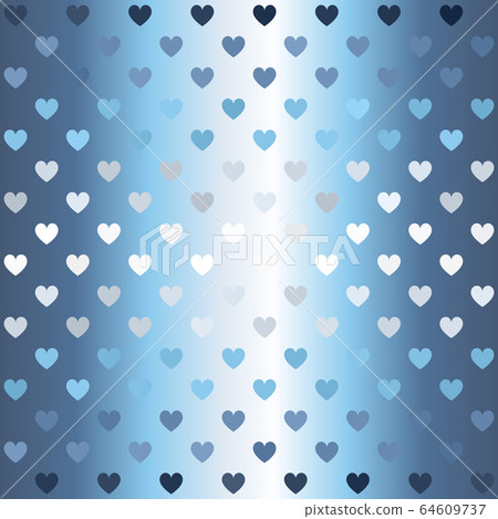 Glowing heart pattern. Seamless vector background Glowing heart pattern. Seamless vector background 64609737