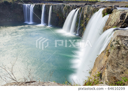 Harajiri Waterfall Bungo Ono City Oita Prefecture 64610209