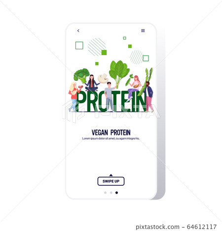 people holding vegetables herbs beans nuts and seeds healthy nutrition fresh raw food vegetarian vegan protein concept smartphone screen mobile app full length copy space people holding vegetables herbs beans nuts and seeds healthy nutrition fresh raw food vegetarian vegan protein concept smartphone screen mobile app full length copy space 64612117