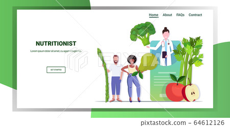 doctor nutritionist explaining to patients properties of fresh vegetables and fruits healthy lifestyle nutrition online medical consultation concept mobile app horizontal copy space full length doctor nutritionist explaining to patients properties of fresh vegetables and fruits healthy lifestyle nutrition online medical consultation concept mobile app horizontal copy space full length 64612126