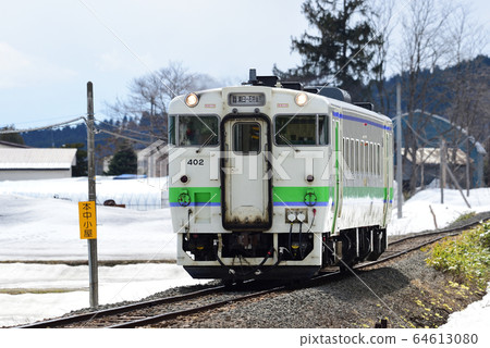 薩摩(Satsunuma)線本中高野-中古野JR北海道Kiha 40-402(Naebo) 薩摩(Satsunuma)線本中高野-中古野JR北海道Kiha 40-402(Naebo) 64613080