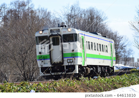 Saginuma Line Ishikari Tsukigata-Toyogaoka JR Hokkaido Kiha 40-402 (Naeho) Saginuma Line Ishikari Tsukigata-Toyogaoka JR Hokkaido Kiha 40-402 (Naeho) 64613810