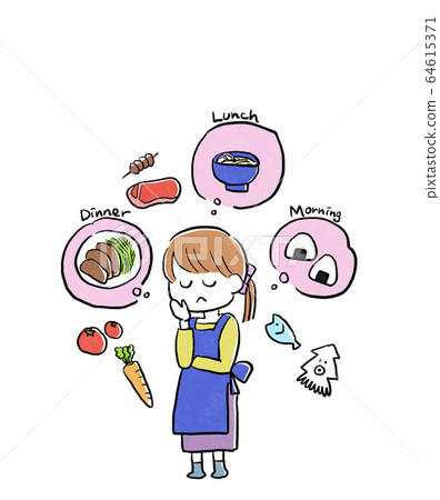 擔心大米_透明背景的母親 擔心大米_透明背景的母親 64615371