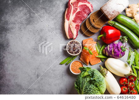 Healthy food ingredients Healthy food ingredients 64616480