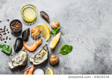 Seafood fresh assortment Seafood fresh assortment 64616536