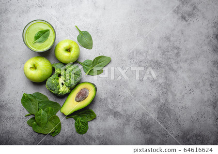 Green healthy smoothie Green healthy smoothie 64616624