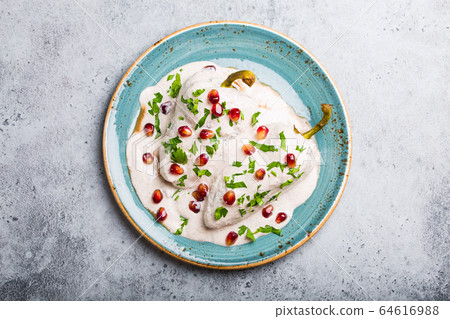 Chiles en nogada, dish on Mexican Independence Day Chiles en nogada, dish on Mexican Independence Day 64616988