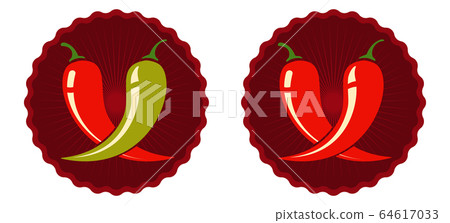 Hot chilli pepper 64617033