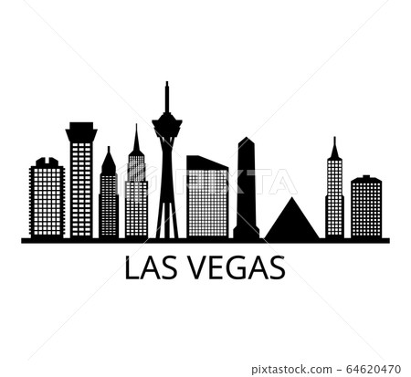 Las Vegas skyline Las Vegas skyline 64620470