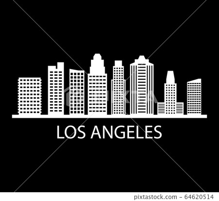 Los Angeles skyline Los Angeles skyline 64620514