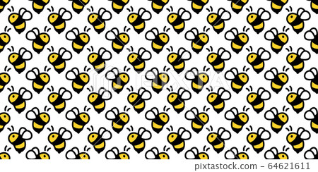 honey bee seamless pattern vector honeycomb scarf isolated cartoon repeat background tile wallpaper illustration textile doodle design honey bee seamless pattern vector honeycomb scarf isolated cartoon repeat background tile wallpaper illustration textile doodle design 64621611