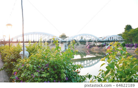 At Lampang, Thailand the bridge over Nam Wang The 64622189