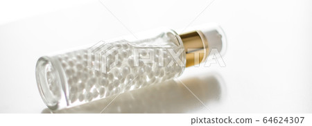 Serum gel or make-up primer in bottle, luxury skincare cosmetics and organic anti-aging product for health and beauty 64624307