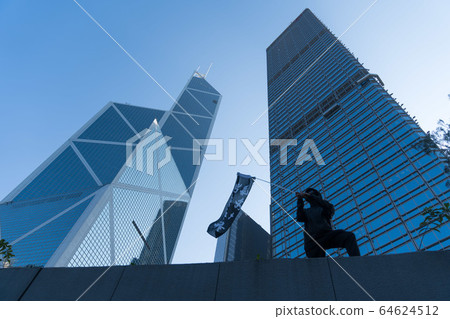 香港演示摩天大樓 64624512