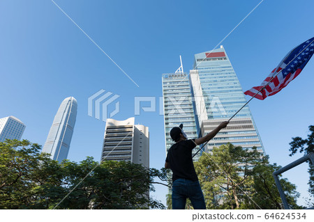 Hong Kong demo skyscraper Hong Kong demo skyscraper 64624534