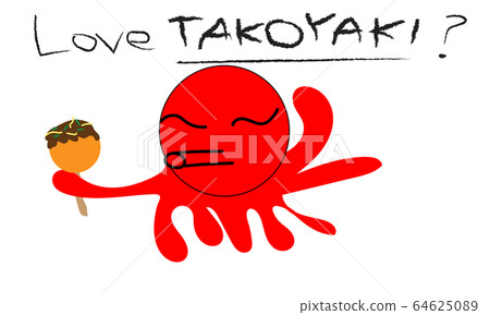Original takoyaki character Original takoyaki character 64625089
