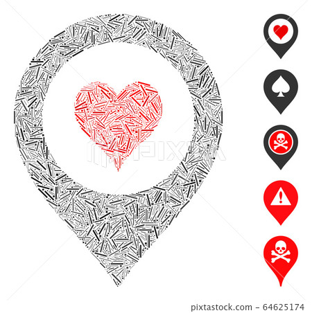 Hatch Mosaic Casino Map Marker Icon Hatch Mosaic Casino Map Marker Icon 64625174