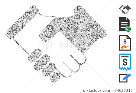 Dash Collage Agreement Icon 64625315