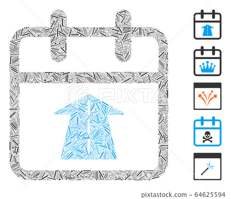 Hatch Collage Future Day Icon 64625594