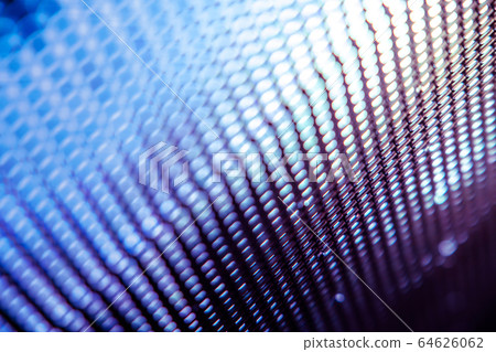 CloseUp LED blurred screen. LED soft focus 64626062