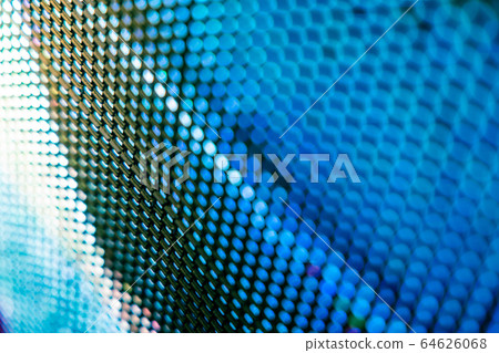 CloseUp LED blurred screen. LED soft focus 64626068