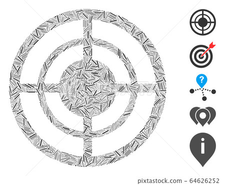 Dash Collage Target Icon 64626252